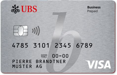 ubs prepaid payments